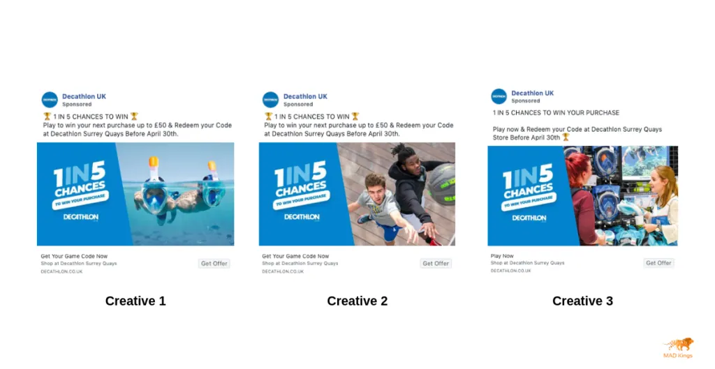 Facebook ads example 1