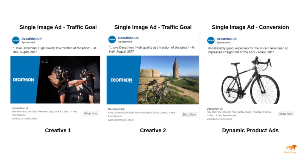 Facebook ads example 2